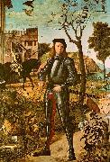 Vittore Carpaccio Portrait of a Knight Sweden oil painting reproduction